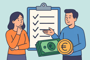 Vipin kustannusvertailu eri summilla – 100 eurosta 2000 euroon